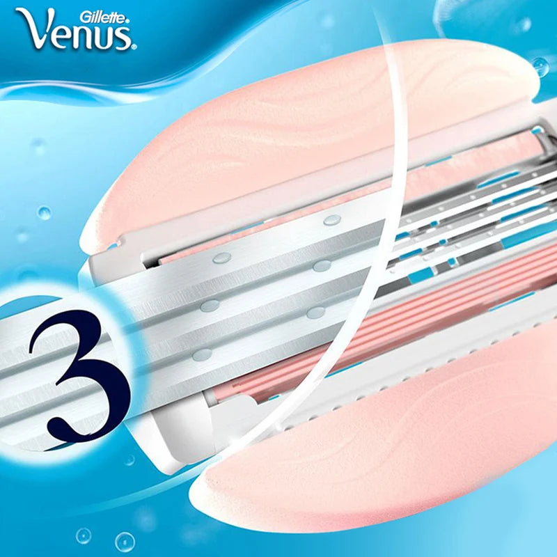 Gillette Venus Razor Blade 3 Layer Shaving Razor Blade Heads Replacement