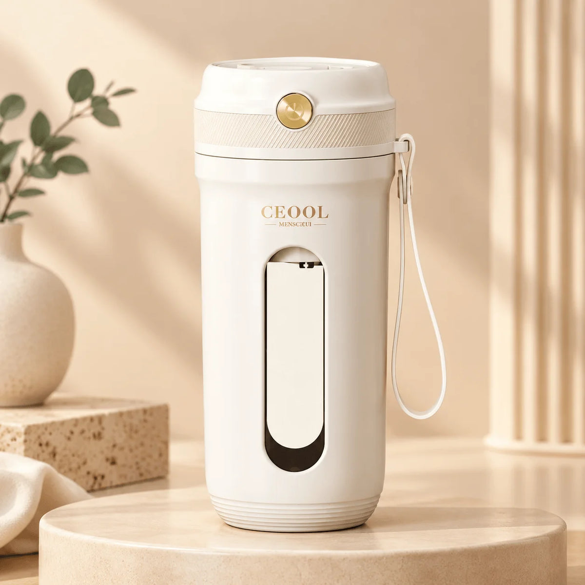 USB Rechargeable Electric Juicer Cup, Portable Mini Smoothie Blender Ice Crusher