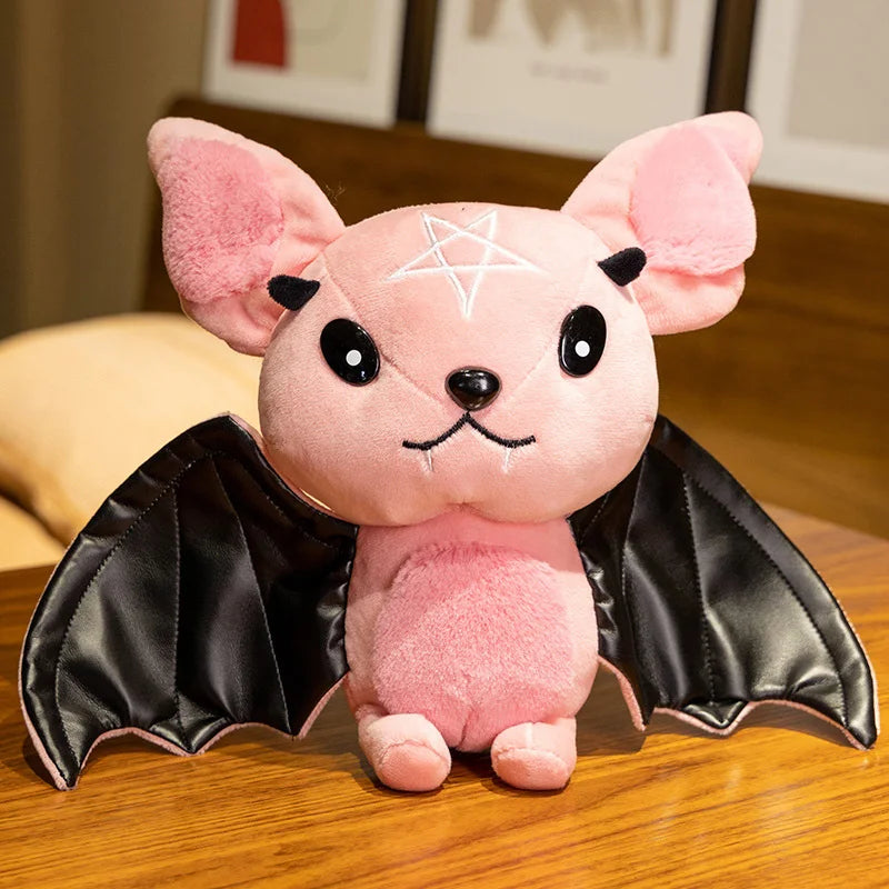 Cute Dark Series Bat Doll Halloween Simulated Plush Toys