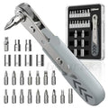 24 in 1 Right Angle Ratcheting Screwdriver Set 36-Tooth