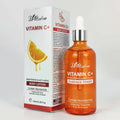 Vitamin C Moisturizing Brightening Skin Tone Skincare Set: Facial Serum & Cream & Cleaner,Essence Toner,Hydrating Body Lotion