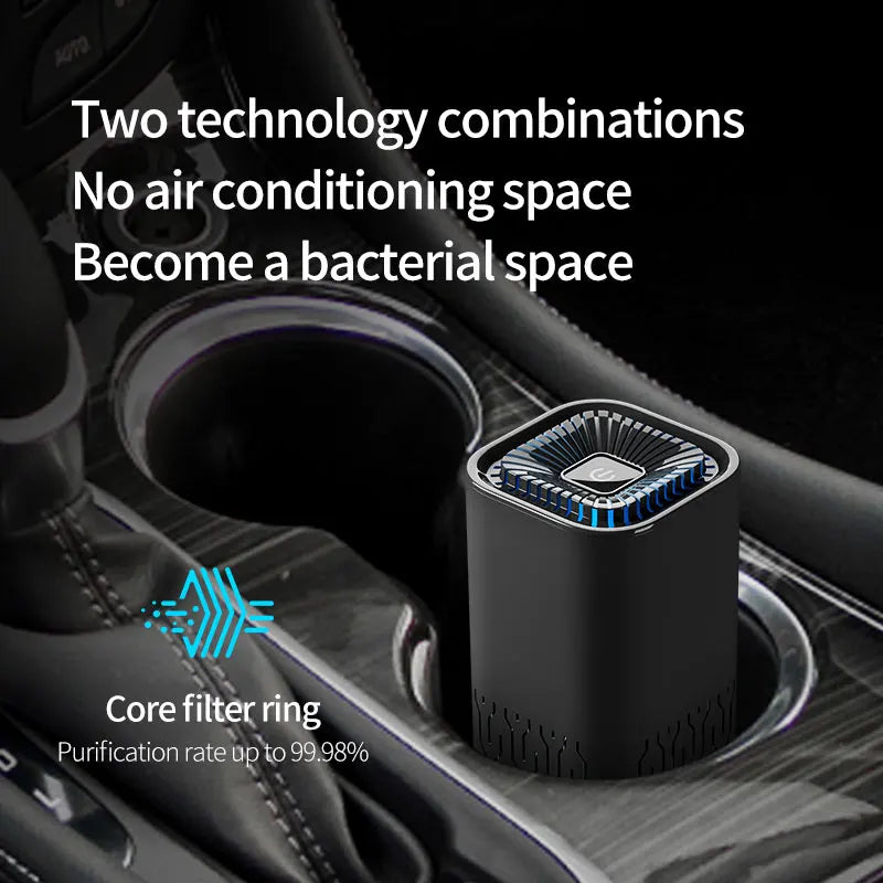 2026 New Car Air Purifier Negative Ion Air Car Oxygen