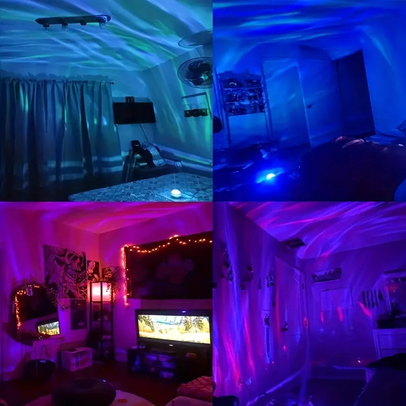 LED Starry Night Sky Projector Aurora USB Remote Control