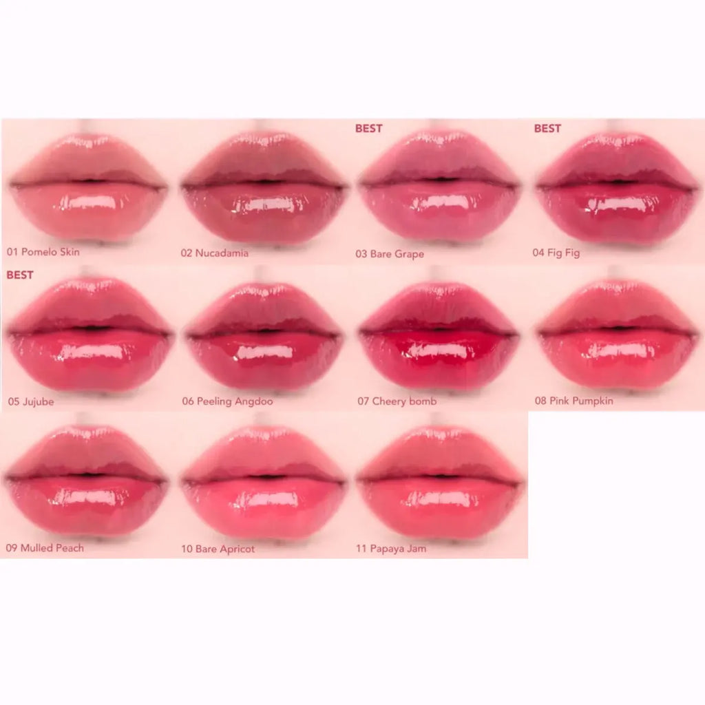rom&nd THE JUICY LASTING TINT-11 Shades,Lightweight Hydrating