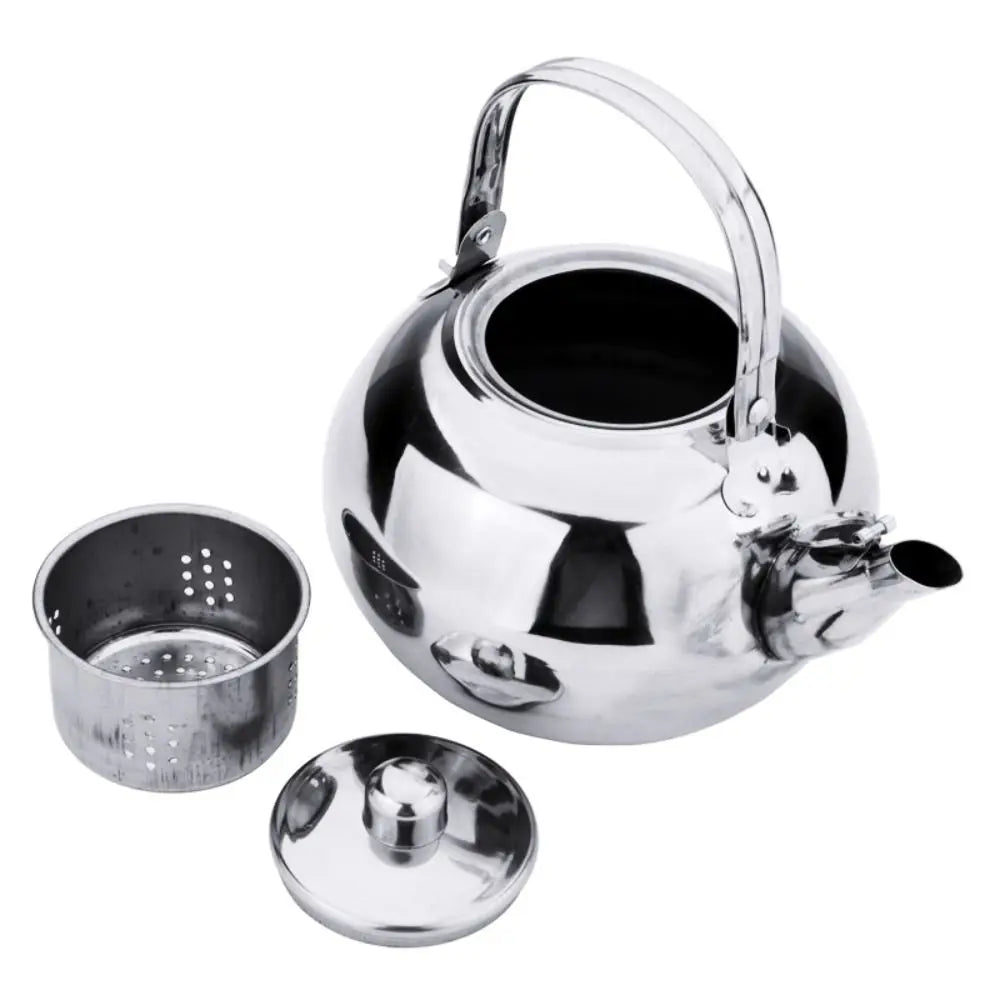 Stainless Steel Water Kettles Teapot with Infuser Filter Coffee Kettle Cookware Tea Coffee Tools