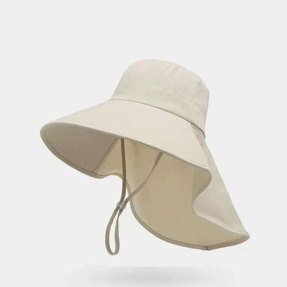 HOT Women's Sun Hat Summer Quick Dryng UV Protection Fisherman Cap Wide Brim Bucket Hat With Neck Hiking Cover Sunshade Cap 2025