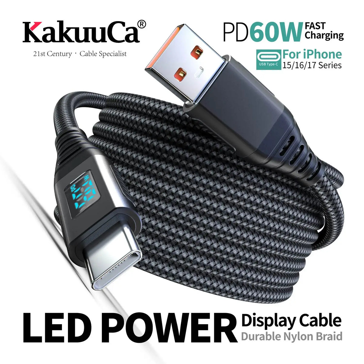 USB Type C Cable, USB C to USB 3.0 Cable Type C Fast Charging