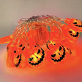 Halloween Decoration LED String Lights,Pumpkin Ghost