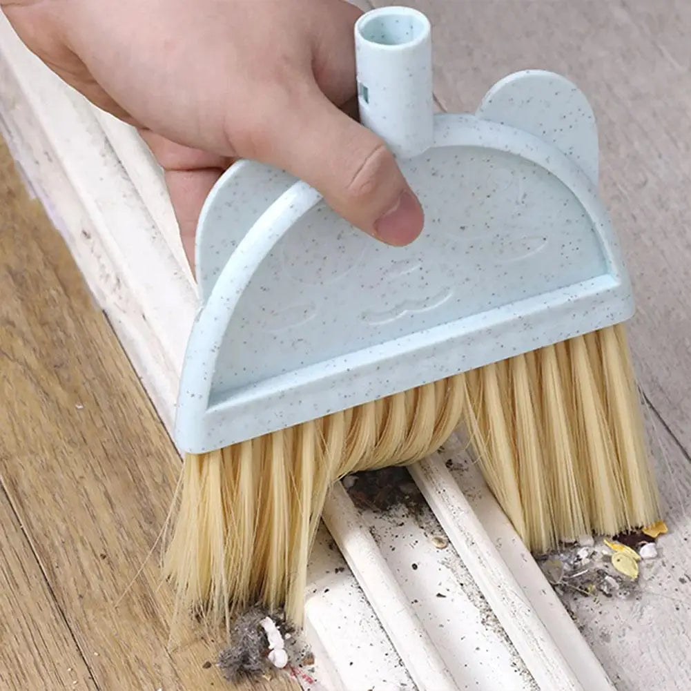 Food Grade PP Children's Mini Broom Dustpan Set Three Piece