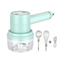 Electric Food Processors Set Portable Blender Mixer Kitchen Tools