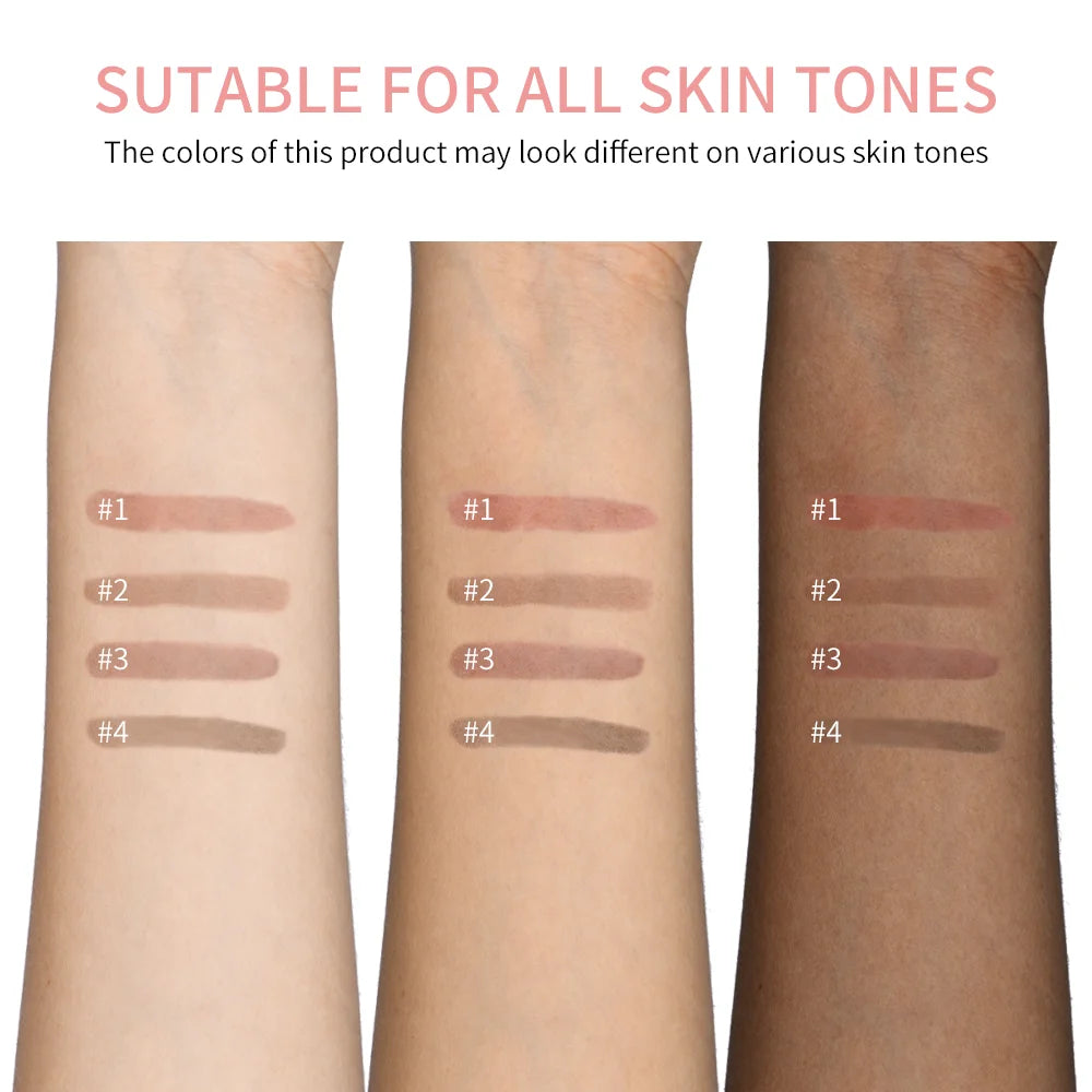 4 Colors Peel Off Lip Liner Waterproof Transfer-proof Lipstic Tattoo Waterproof