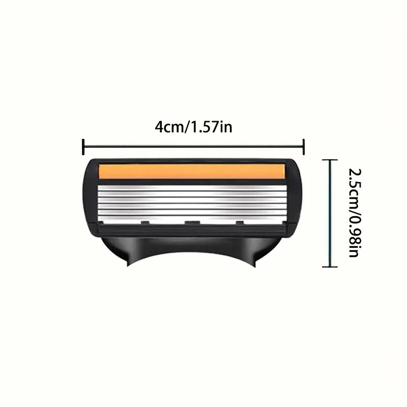 Layer Manual Men's Shaving Razor/Replacement Blades,