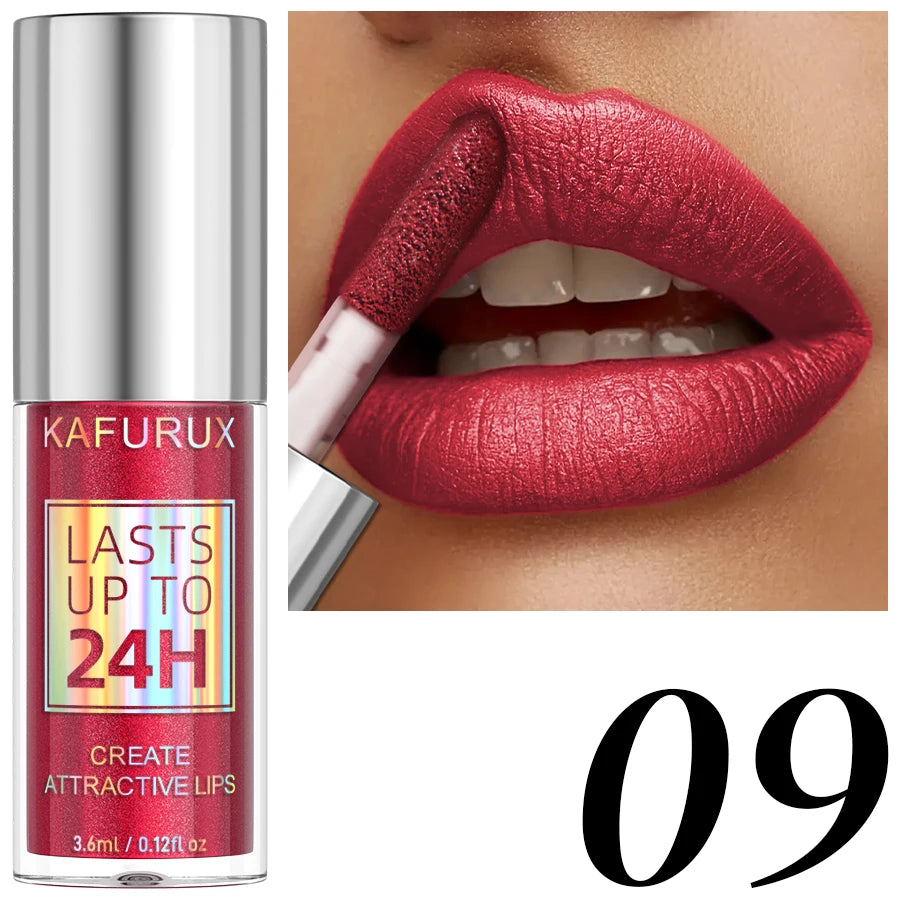 20-colors Glitter Lip Glaze Waterproof Diamond Shimmer Lip Gloss Sparkling