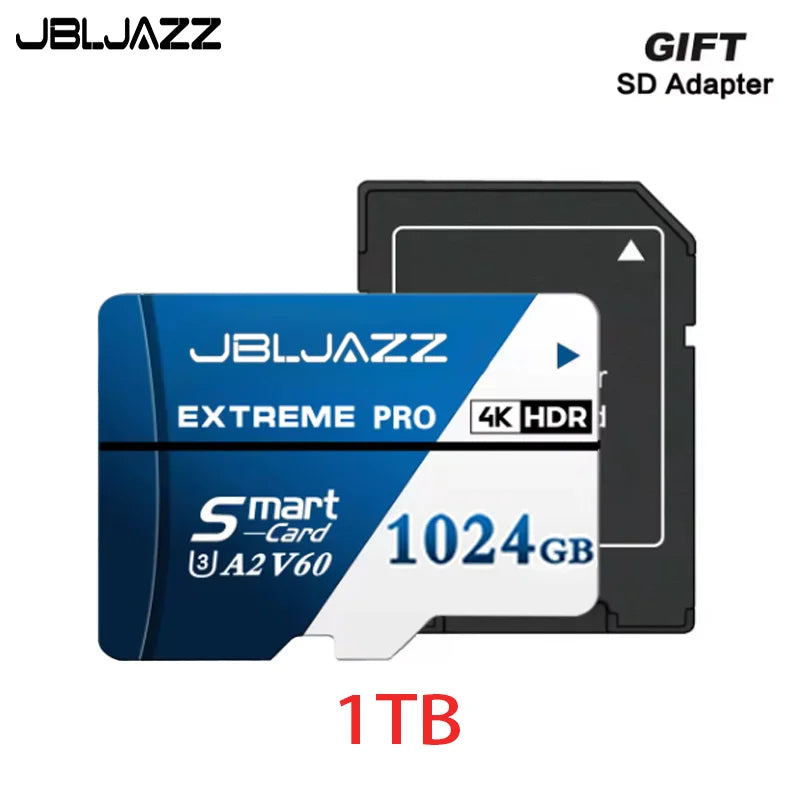 New Extreme SD 1024GB Memory Card 512GB 256GB 128GB Micro TF/SD Card High Speed Memory TF Cards for Switch Phone PC 2026