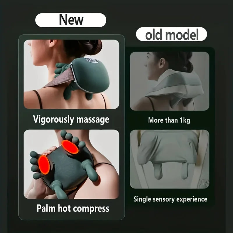 Ergonomic Deep Tissue Massager, Simulate Human 5 Fingers