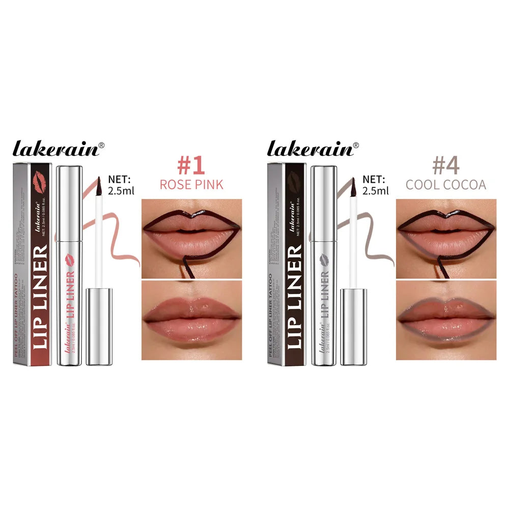 Magic Peel Off Lip Cosmetic Matte Lip Liner Pencil Long Lasting Waterproof