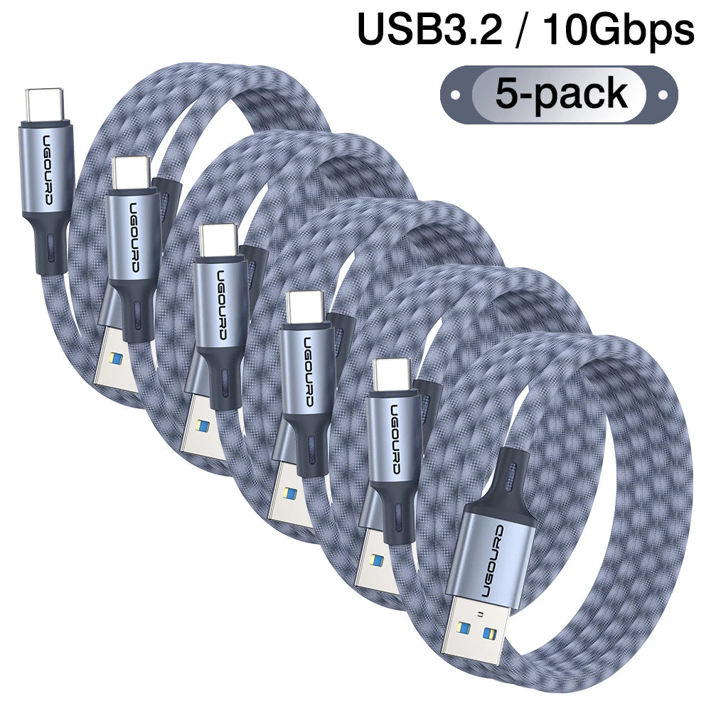 UGOURD USB 3.2 Gen2 10Gbps Data Sync 60W